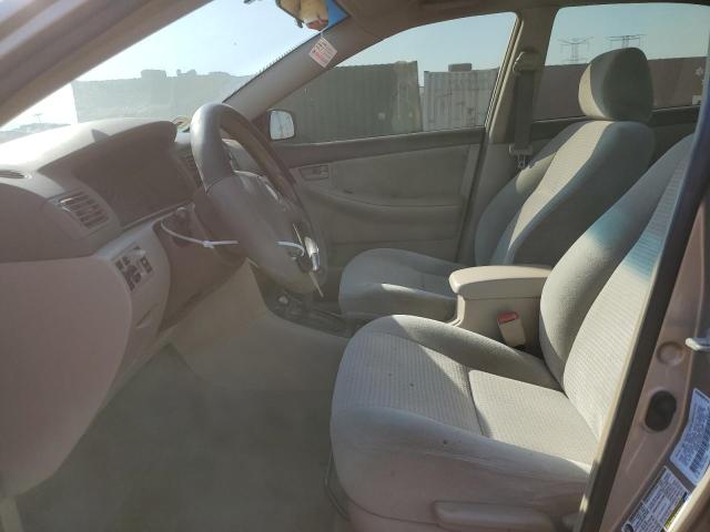 1NXBR32E05Z393115 - 2005 TOYOTA COROLLA CE TAN photo 7