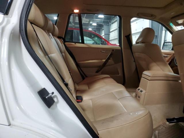 WBXPC93437WF11529 - 2007 BMW X3 3.0SI WHITE photo 11