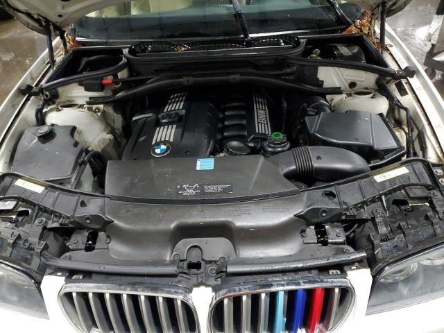 WBXPC93437WF11529 - 2007 BMW X3 3.0SI WHITE photo 12