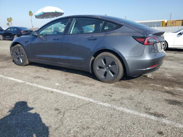 5YJ3E1EA1PF699270 - 2023 TESLA MODEL 3 GRAY photo 2