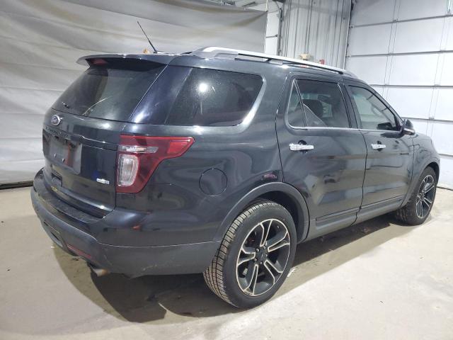 1FM5K8GT4EGA95798 - 2014 FORD EXPLORER SPORT 黑色 照片 3