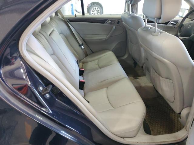 WDBRF92H56F752679 - 2006 MERCEDES-BENZ C 280 4MATIC BLUE photo 10