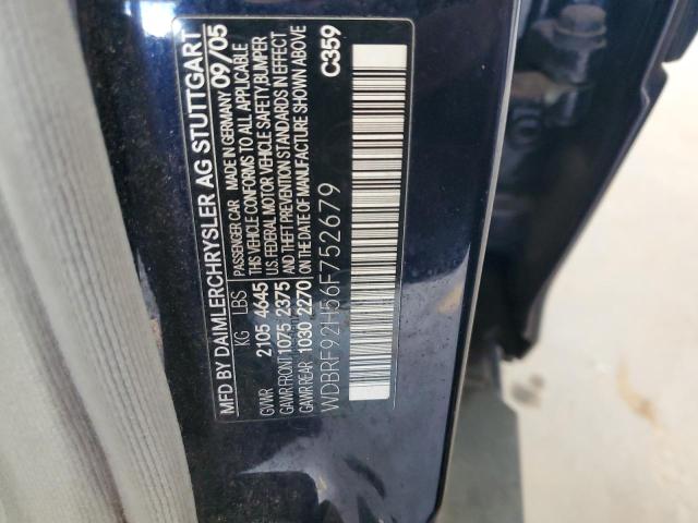 WDBRF92H56F752679 - 2006 MERCEDES-BENZ C 280 4MATIC BLUE photo 12