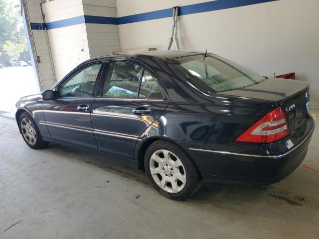 WDBRF92H56F752679 - 2006 MERCEDES-BENZ C 280 4MATIC BLUE photo 2