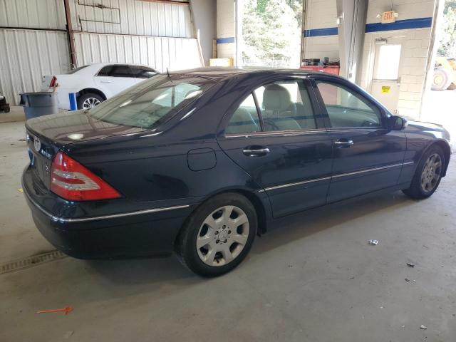 WDBRF92H56F752679 - 2006 MERCEDES-BENZ C 280 4MATIC BLUE photo 3