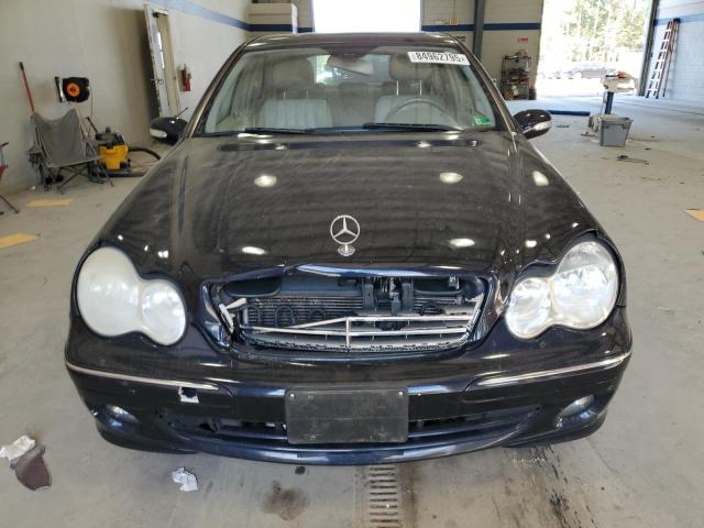 WDBRF92H56F752679 - 2006 MERCEDES-BENZ C 280 4MATIC BLUE photo 5