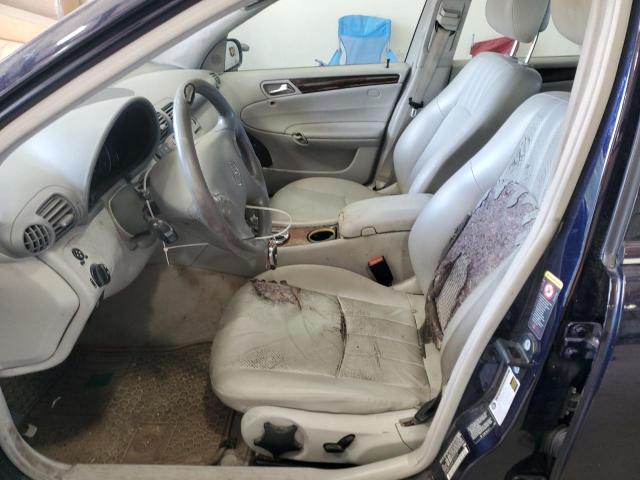 WDBRF92H56F752679 - 2006 MERCEDES-BENZ C 280 4MATIC BLUE photo 7