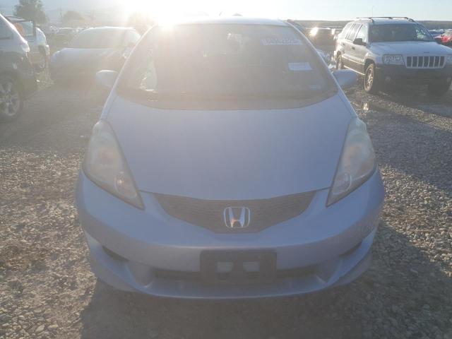 JHMGE8G45AC037809 - 2010 HONDA FIT SPORT BLUE photo 5