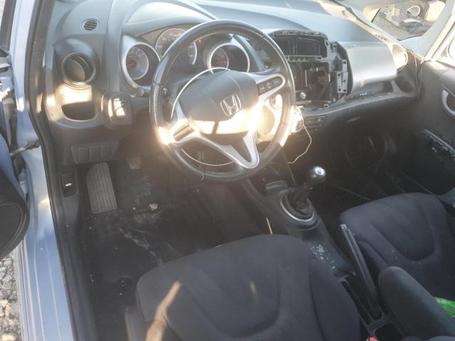 JHMGE8G45AC037809 - 2010 HONDA FIT SPORT BLUE photo 8