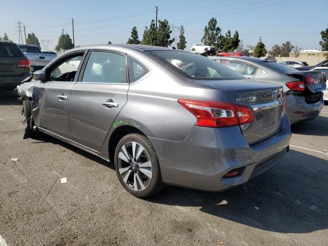 3N1AB7AP6KY372246 - 2019 NISSAN SENTRA S Сұр фото 2