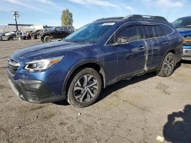 4S4BTGPD2L3215072 - 2020 SUBARU OUTBACK TOURING LDL BLUE photo 1