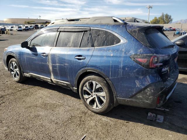 4S4BTGPD2L3215072 - 2020 SUBARU OUTBACK TOURING LDL BLUE photo 2