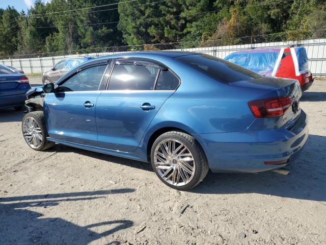 3VW167AJ9HM370064 - 2017 VOLKSWAGEN JETTA S BLUE photo 2