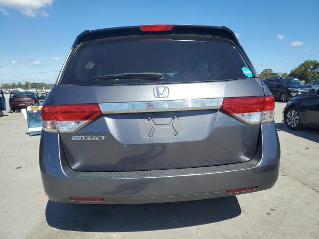 5FNRL5H68GB070894 - 2016 HONDA ODYSSEY EXL GRAY photo 6
