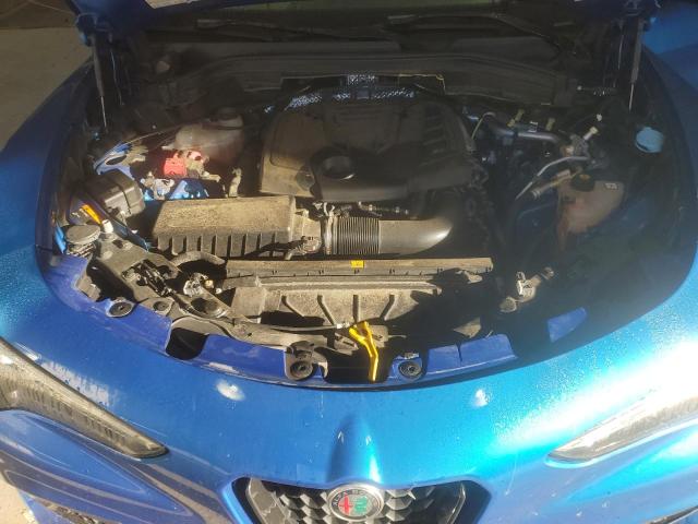 ZASPAKBN5K7C39707 - 2019 ALFA ROMEO STELVIO TI BLUE photo 12