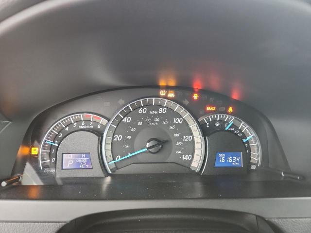 4T1BF1FKXCU184393 - 2012 TOYOTA CAMRY BASE BLACK photo 9