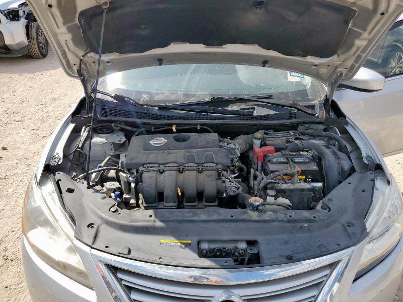 3N1AB7AP5EY205929 - 2014 NISSAN SENTRA S 银色 照片 11