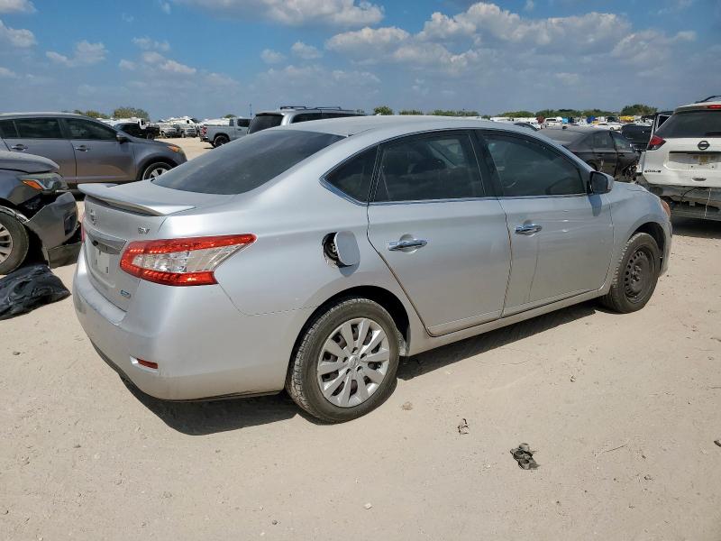 3N1AB7AP5EY205929 - 2014 NISSAN SENTRA S 银色 照片 3