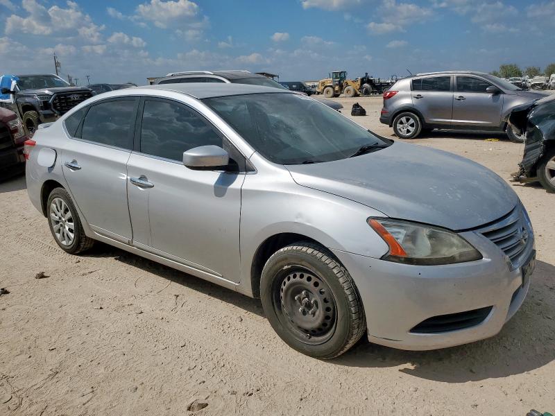 3N1AB7AP5EY205929 - 2014 NISSAN SENTRA S 银色 照片 4