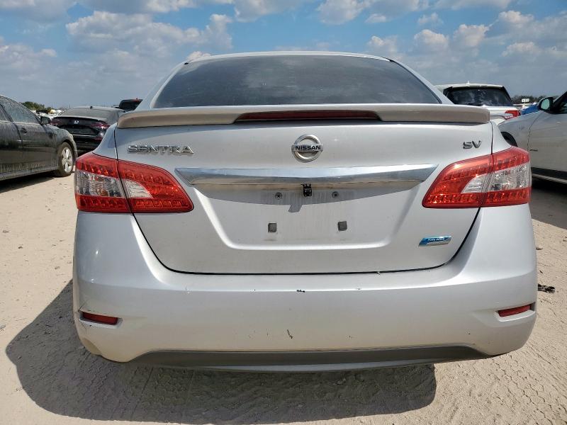 3N1AB7AP5EY205929 - 2014 NISSAN SENTRA S 银色 照片 6