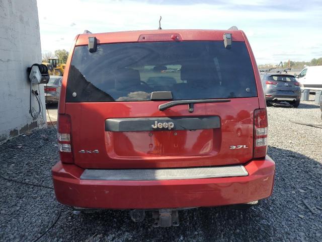 1J8GN28K58W171961 - 2008 JEEP LIBERTY SPORT BURGUNDY photo 6