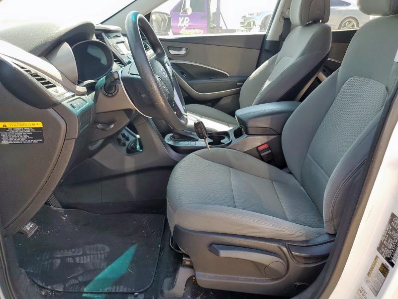 5XYZT3LB5GG326121 - 2016 HYUNDAI SANTA FE S Beyaz fotoğraf 7