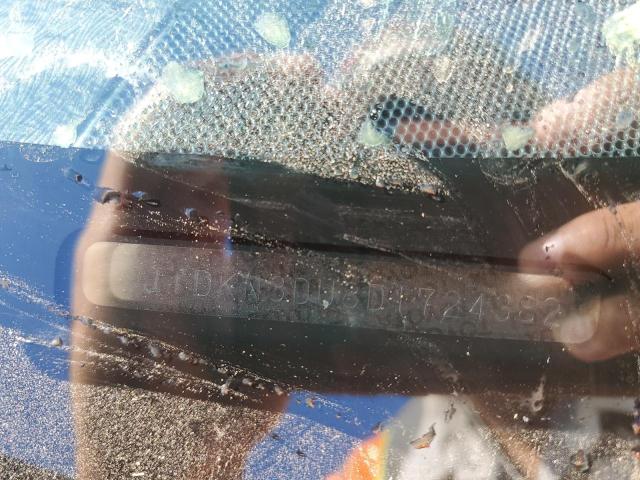 JTDKN3DU8D1724382 - 2013 TOYOTA PRIUS Сұр фото 12