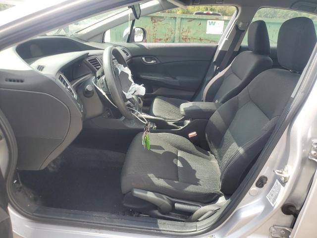 19XFB2F5XEE040751 - 2014 HONDA CIVIC LX 银色 照片 7