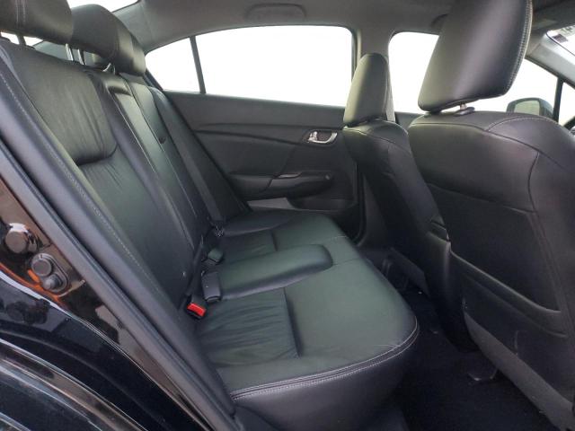 2HGFB2F91DH550770 - 2013 HONDA CIVIC EXL შავი ფოტო 10