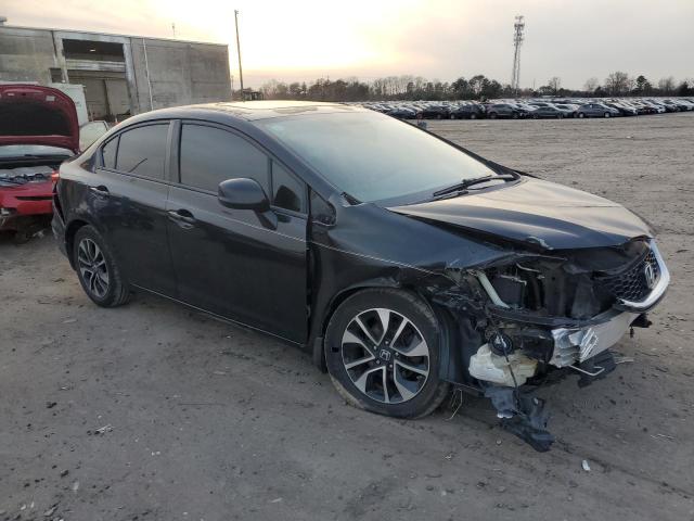 2HGFB2F91DH550770 - 2013 HONDA CIVIC EXL შავი ფოტო 4