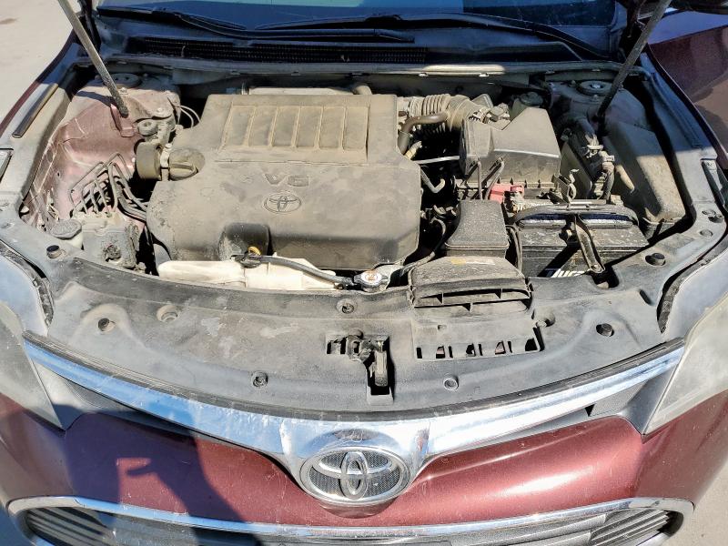 4T1BK1EB9GU231142 - 2016 TOYOTA AVALON XLE BURGUNDY photo 11