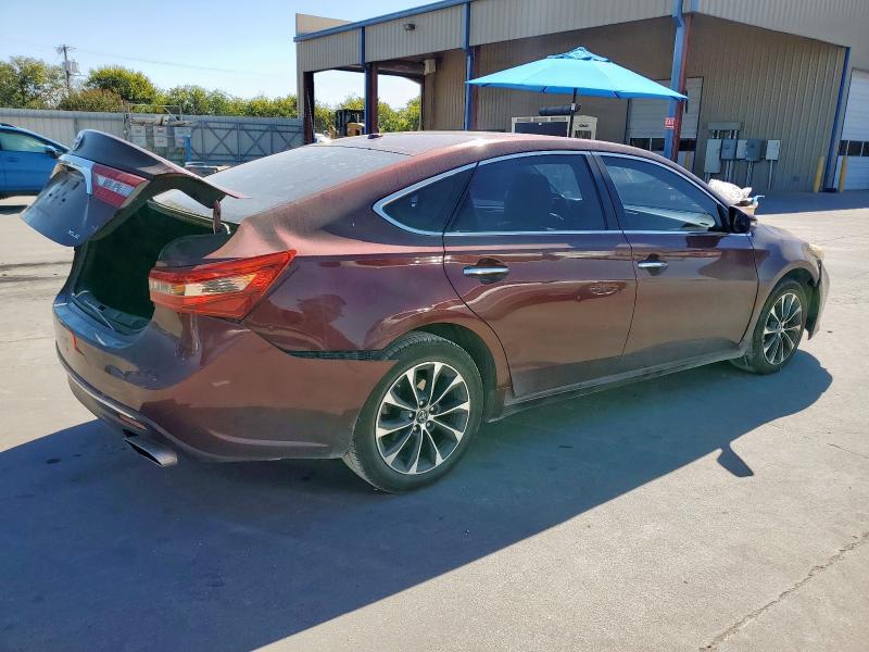 4T1BK1EB9GU231142 - 2016 TOYOTA AVALON XLE BURGUNDY photo 3