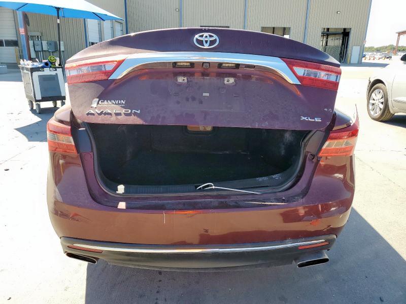 4T1BK1EB9GU231142 - 2016 TOYOTA AVALON XLE BURGUNDY photo 6