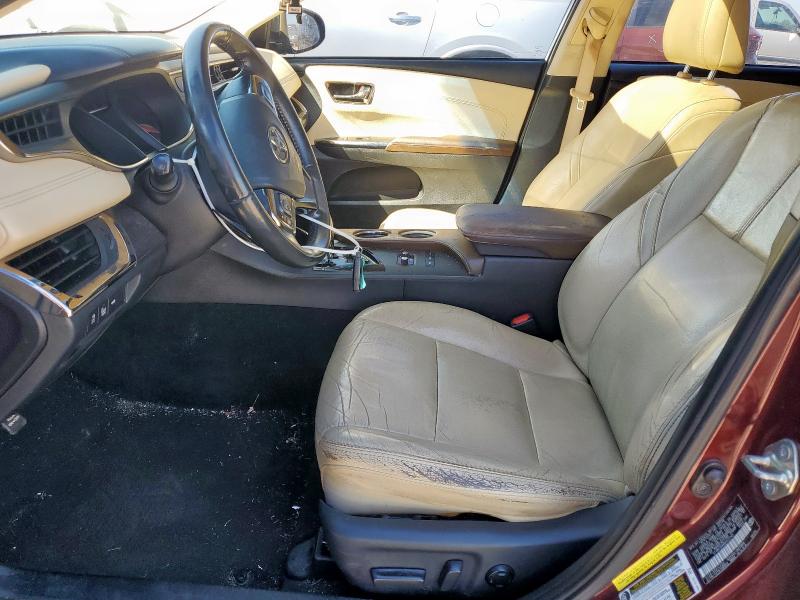 4T1BK1EB9GU231142 - 2016 TOYOTA AVALON XLE BURGUNDY photo 7