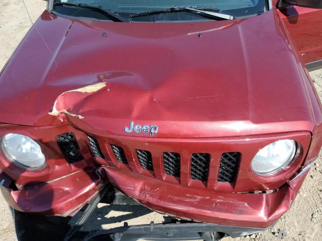1C4NJRBB6ED625332 - 2014 JEEP PATRIOT SPORT RED photo 11