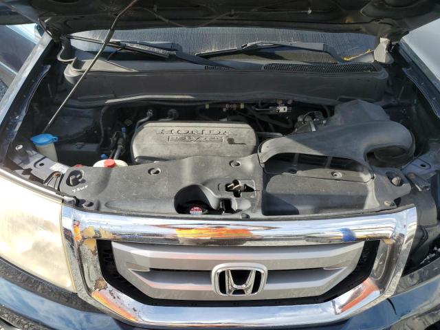 5FNYF4H47BB098870 - 2011 HONDA PILOT EX BLUE photo 12