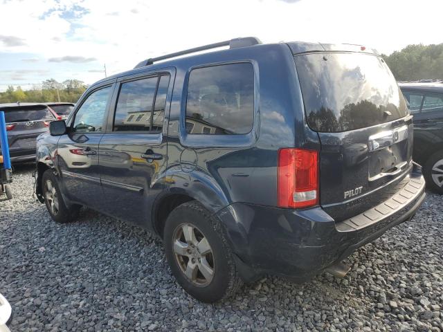 5FNYF4H47BB098870 - 2011 HONDA PILOT EX BLUE photo 2