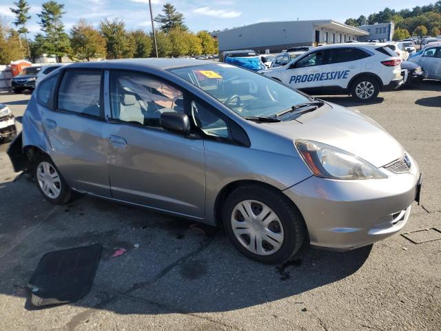 JHMGE8H2XAS026839 - 2010 HONDA FIT SILVER photo 4