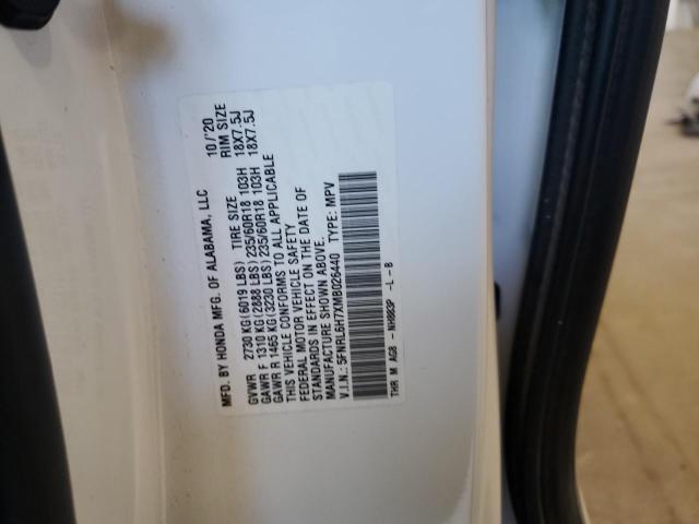 5FNRL6H7XMB026440 - 2021 HONDA ODYSSEY EXL 白色 照片 14