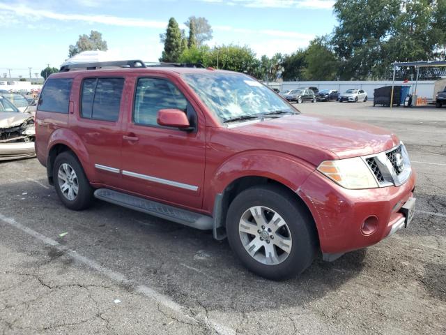 5N1AR18U58C640170 - 2008 NISSAN PATHFINDER S RED photo 4