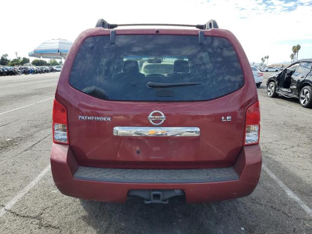5N1AR18U58C640170 - 2008 NISSAN PATHFINDER S RED photo 6