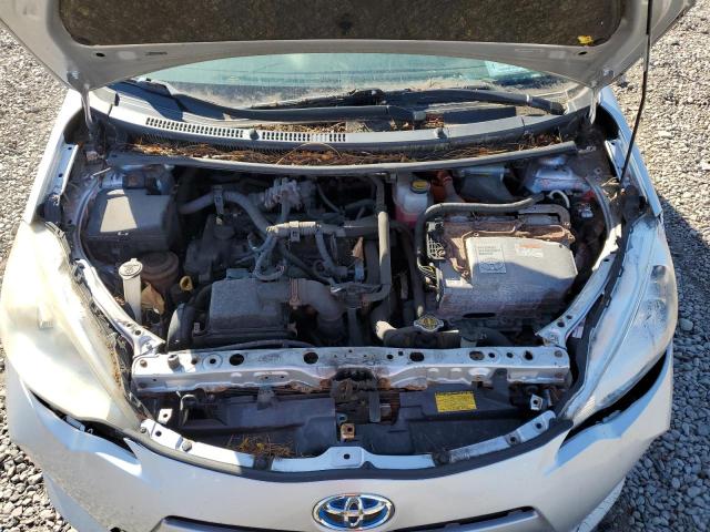 JTDKDTB30D1034025 - 2013 TOYOTA PRIUS C 灰色 照片 11