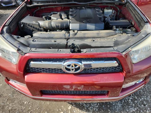 JTEBU5JR0A5012401 - 2010 TOYOTA 4RUNNER SR5 BURGUNDY photo 12