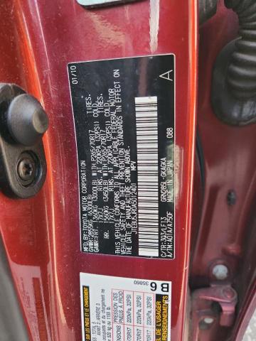 JTEBU5JR0A5012401 - 2010 TOYOTA 4RUNNER SR5 BURGUNDY photo 13