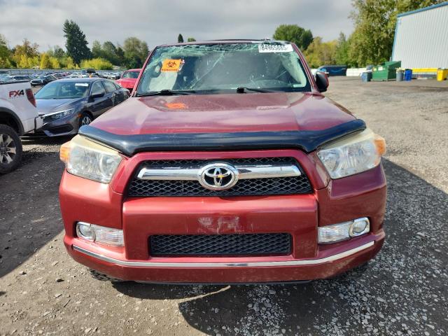 JTEBU5JR0A5012401 - 2010 TOYOTA 4RUNNER SR5 BURGUNDY photo 5