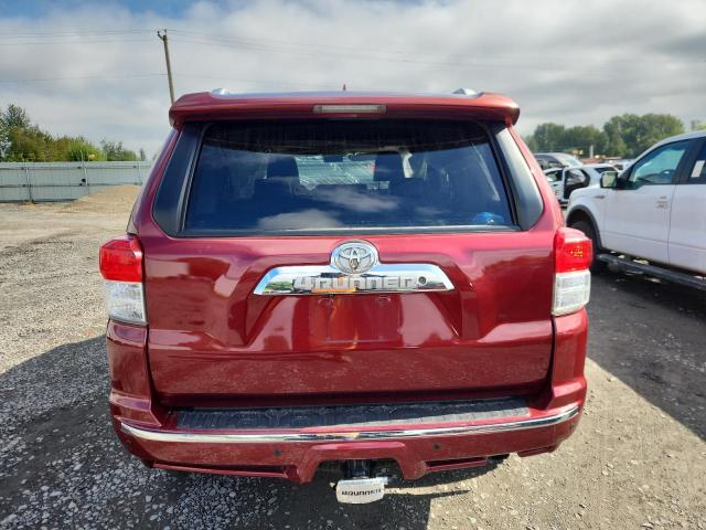 JTEBU5JR0A5012401 - 2010 TOYOTA 4RUNNER SR5 BURGUNDY photo 6