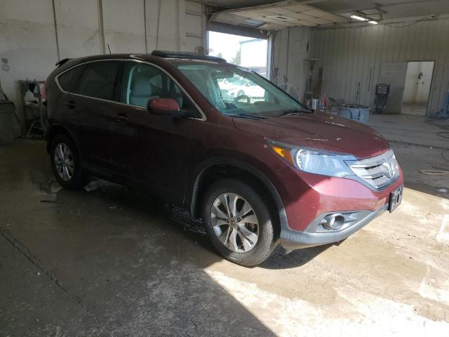 5J6RM4H57EL001245 - 2014 HONDA CR-V EX 勃艮第红 照片 4
