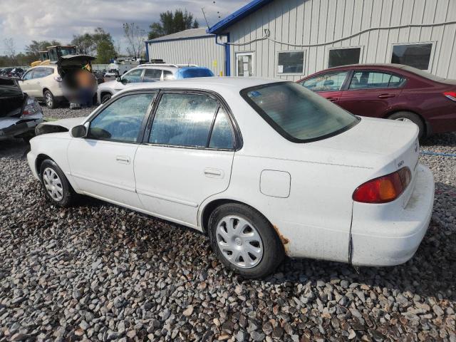 2T1BR12E81C433408 - 2001 TOYOTA COROLLA CE WHITE photo 2
