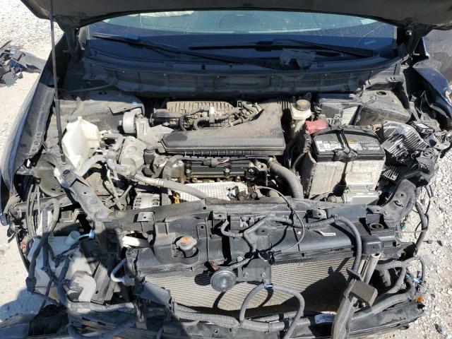 5N1AT2MV2FC914153 - 2015 NISSAN ROGUE S BLUE photo 12