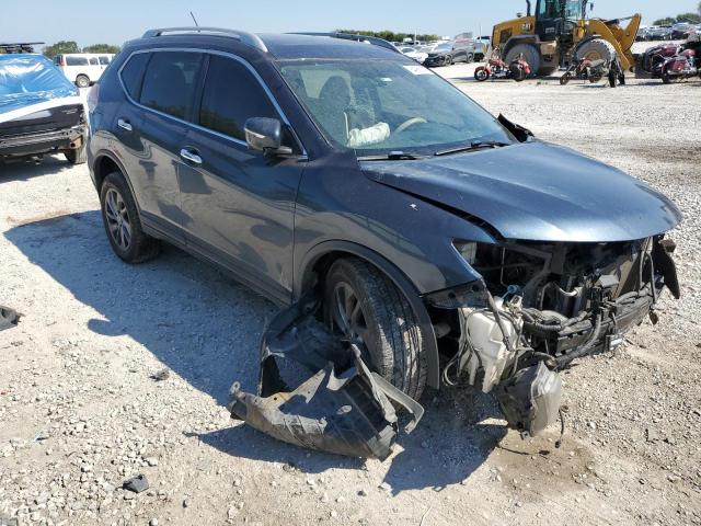 5N1AT2MV2FC914153 - 2015 NISSAN ROGUE S BLUE photo 4